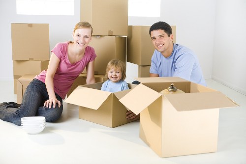 Small removals van handling a local move in Sydenham