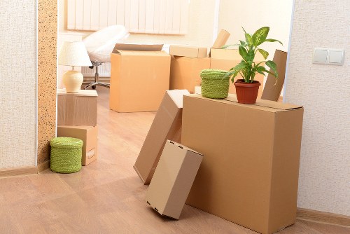 Secure mobile self storage unit ready for household items in Sydenham