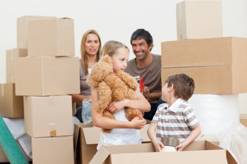 Well-organized storage area in Sydenham for seasonal and archived items